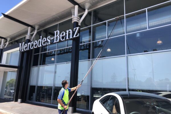 CCC Window Cleaning at Mercedes Benz
