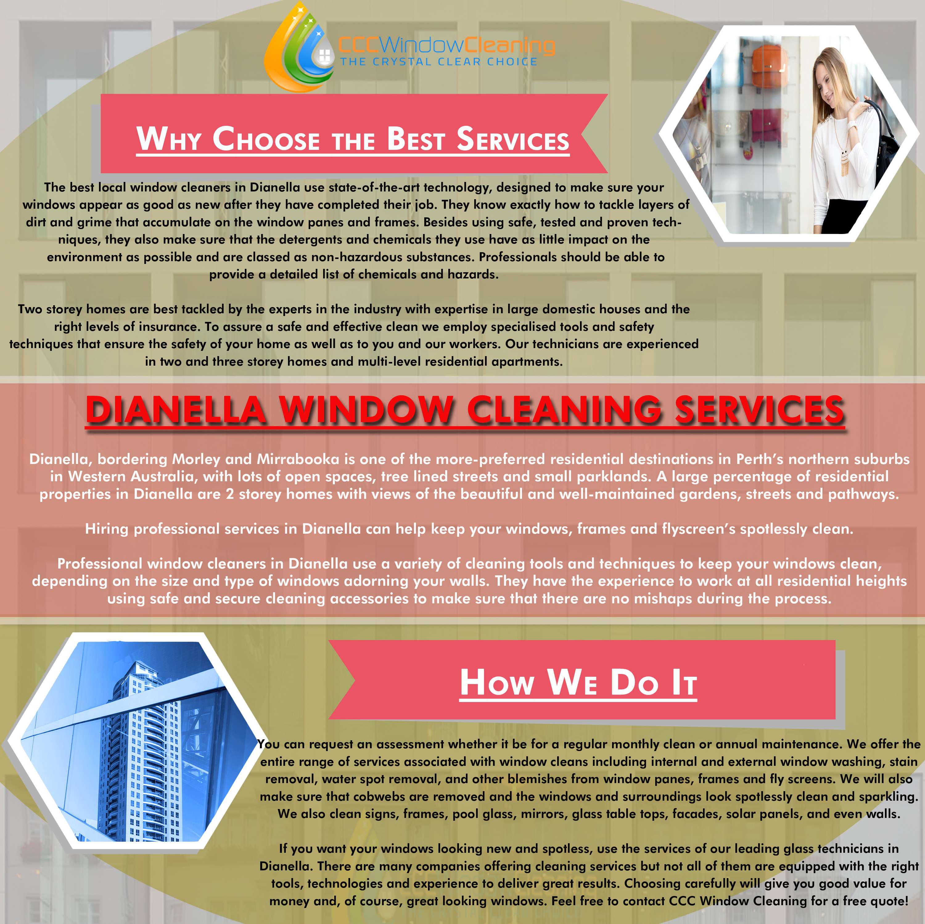 Dianella Window Cleaning Services