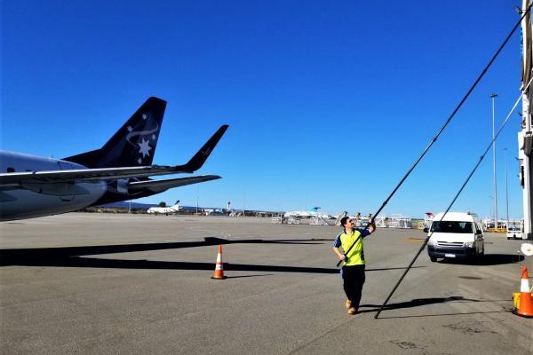ccc window cleaning at wa airport